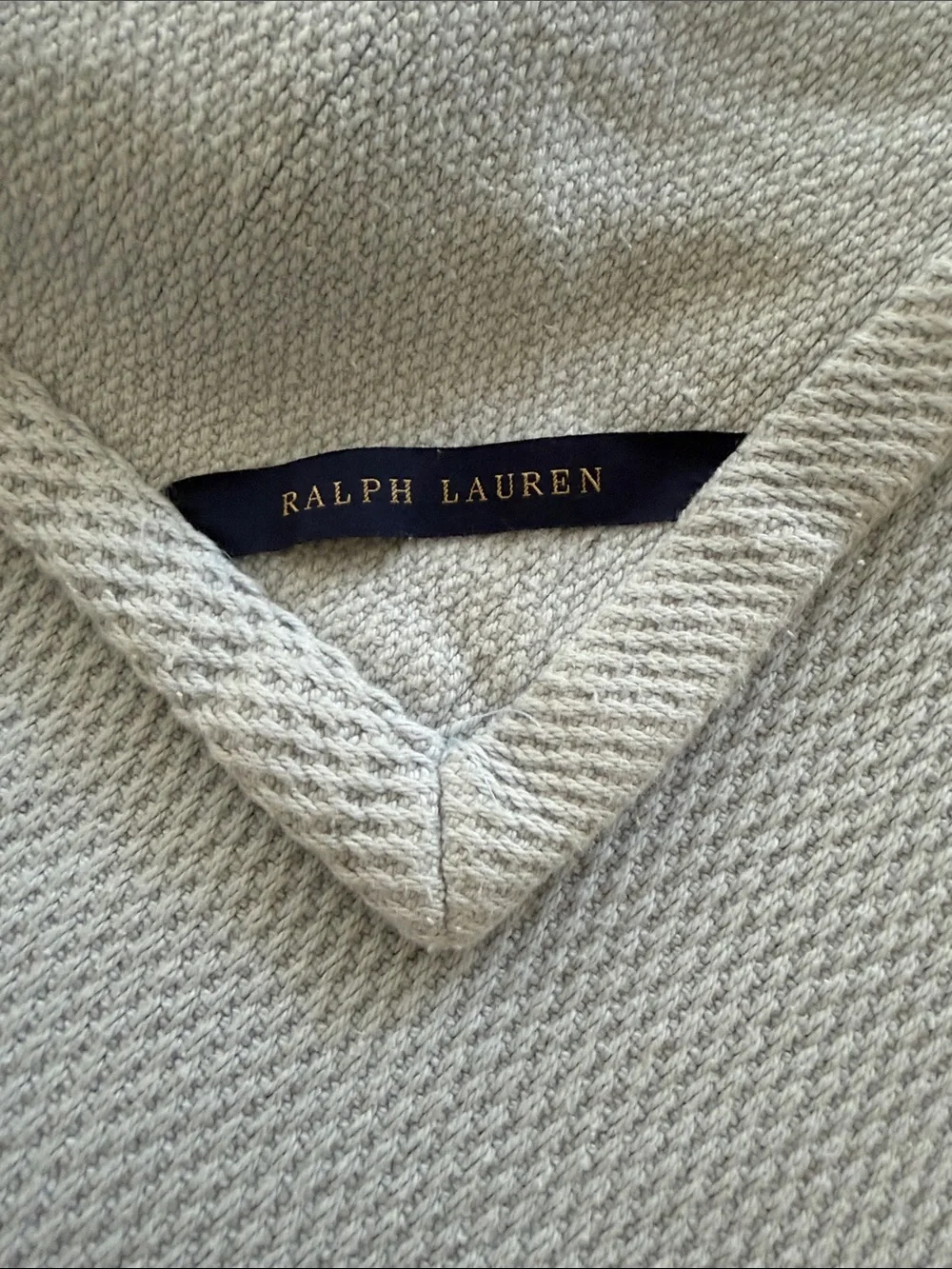 Ralph Lauren  Eggshell Blue Luxury Coverlet Blanket